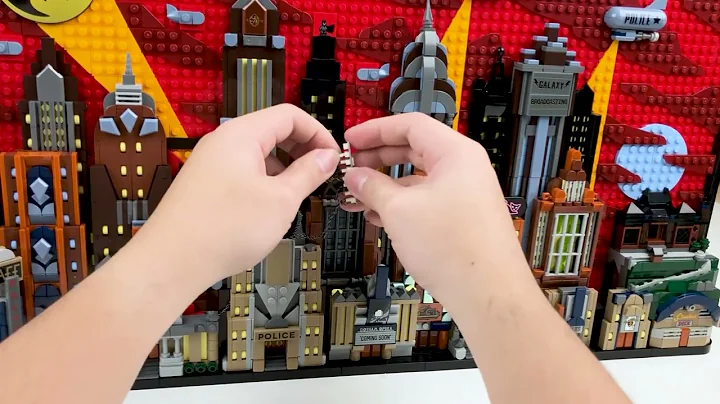 【BX646 Installation Video】Briksmax Light Kit For Batman: The Animated Series Gotham City 76271