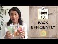 How to Pack Efficiently: Packing Tips for Moving Abroad Part I