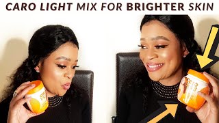 HOW TO MIX CARO LIGHT *NO SIDE EFFECTS* | Skin Lightening