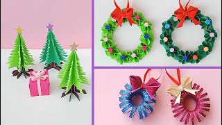 Paper Crafts For School | Christmas Crafts | Christmas Decorations Ideas | Paper Craft | Paper