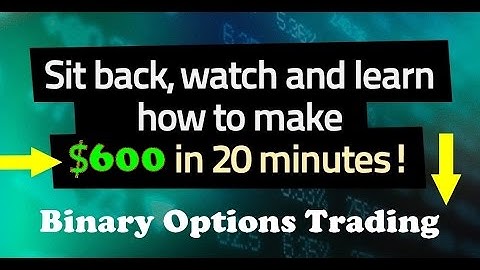 [NEW] Method to make $600 per hour with: Binary Options Trading Robot