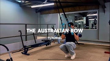 Australian Row Tutorial