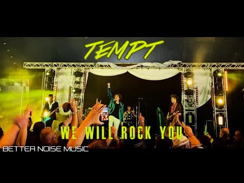 TEMPT - We Will Rock You  (Queen Cover) (Official Video)
