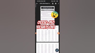 Ossc-Peo Results out😨// Check yours// Osssc update// #osssc #ossc #peo @biswajitparida7243