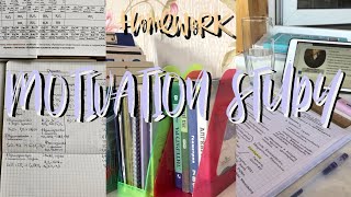 MOTIVATION STUDY #2📚|МОТИВАЦИЯ НА УЧЕБУ📖|УЧИСЬ СО МНОЙ ПОД ПРИЯТНЫЕ МЕЛОДИИ 📑✨#учёба #study