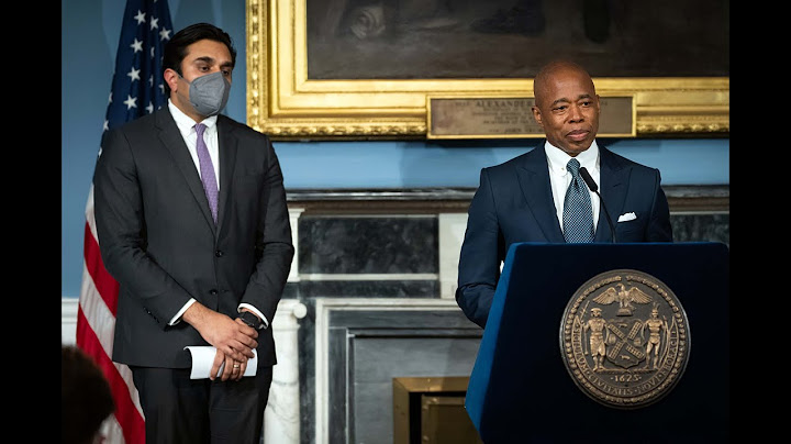 Mayor Adams Holds COVID-19 Briefing and Calls on Congress to Appropriate COVID-19 Relief