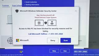 Celebrity Browser Hijack scam Profile