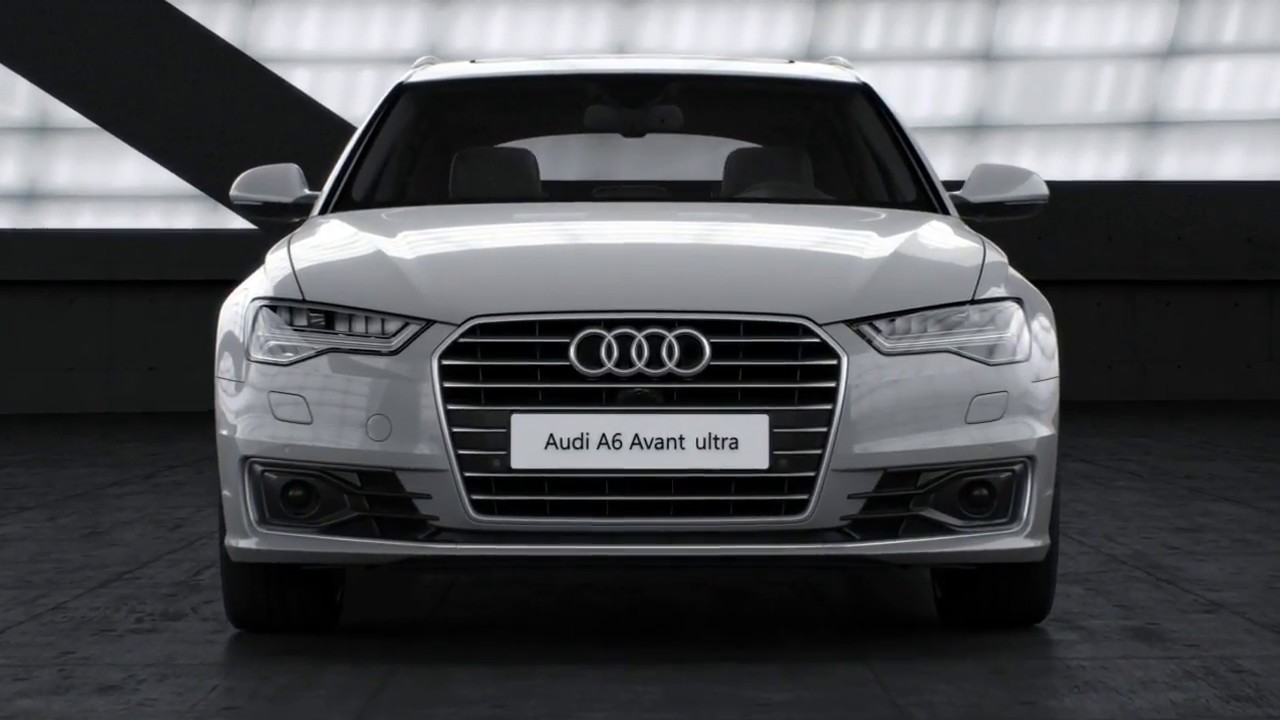 Audi A6 Avant Matrix LED Animation 2014 - YouTube