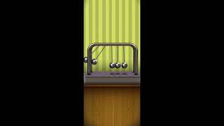 Metal Balls Pendulum Motion Satisfying 🔵✨#satisfying #viralshort