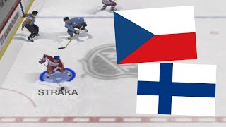 NHL 09 | Česko vs. Finsko | MISTROVSTVÍ SVĚTA 2024