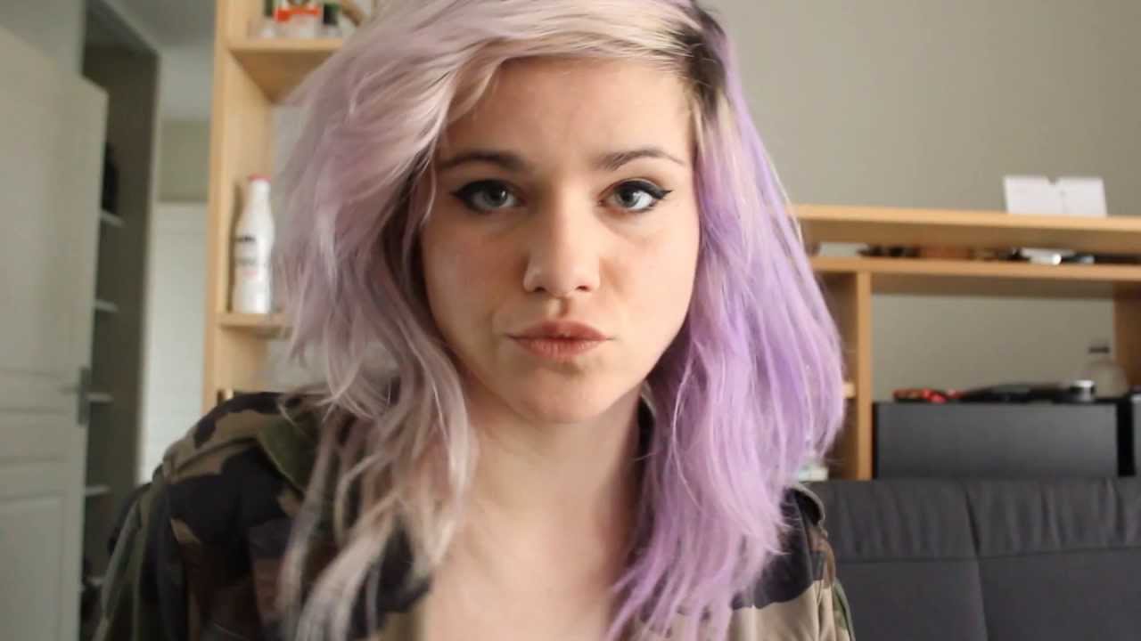 Hairlem Chalk (test des craies pour cheveux de chez Claire's) YouTube