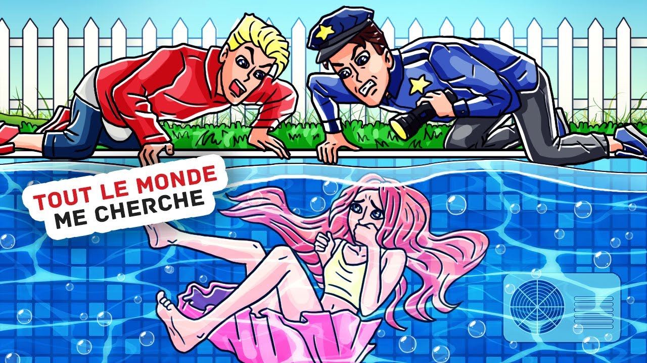 Je Me Suis Cachée Dans la Piscine Pendant Que Ma Famille et la Police Me Cherchaient