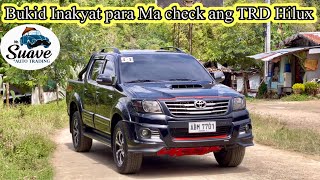 Bukid ng Cebu Inakyat para ma assist ang buyer from Tabugon for 2015 Hilux TRD