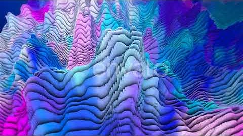 Ocean Waves Abstract Loop | Motion Graphics - Envato elements