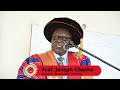 Prof. Joseph Chacha - Acting VC Maasai Mara University | WELCOME MESSAGE for First Years 2022/2023