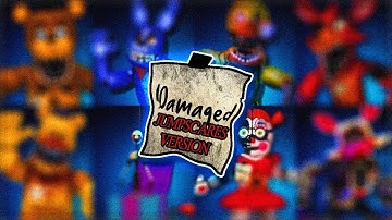 NEW JUMPSCARES - FNAF AR - Damaged Animatronics VOL #1 -FULL Workshop animations!