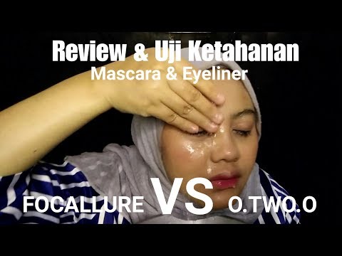 REVIEW MASKARA & EYELINER MURAH, BAGUS, WATERPROOF (O.TWO.O Mascara & Eyeliner). 