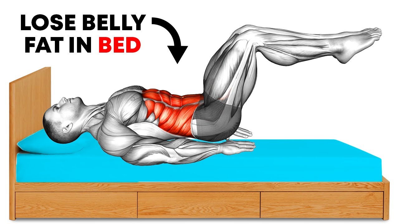 8 Min Lazy Bed Exercises to Lose Belly Fat in Just 15 Days – Results