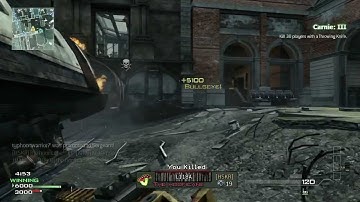 MW3 - Lucky Throwing Knife [HD]