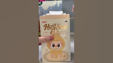 Opening A Labubu Have A Seat Blind Box #asmrunboxing #popmart #labubu #unboxing #shorts