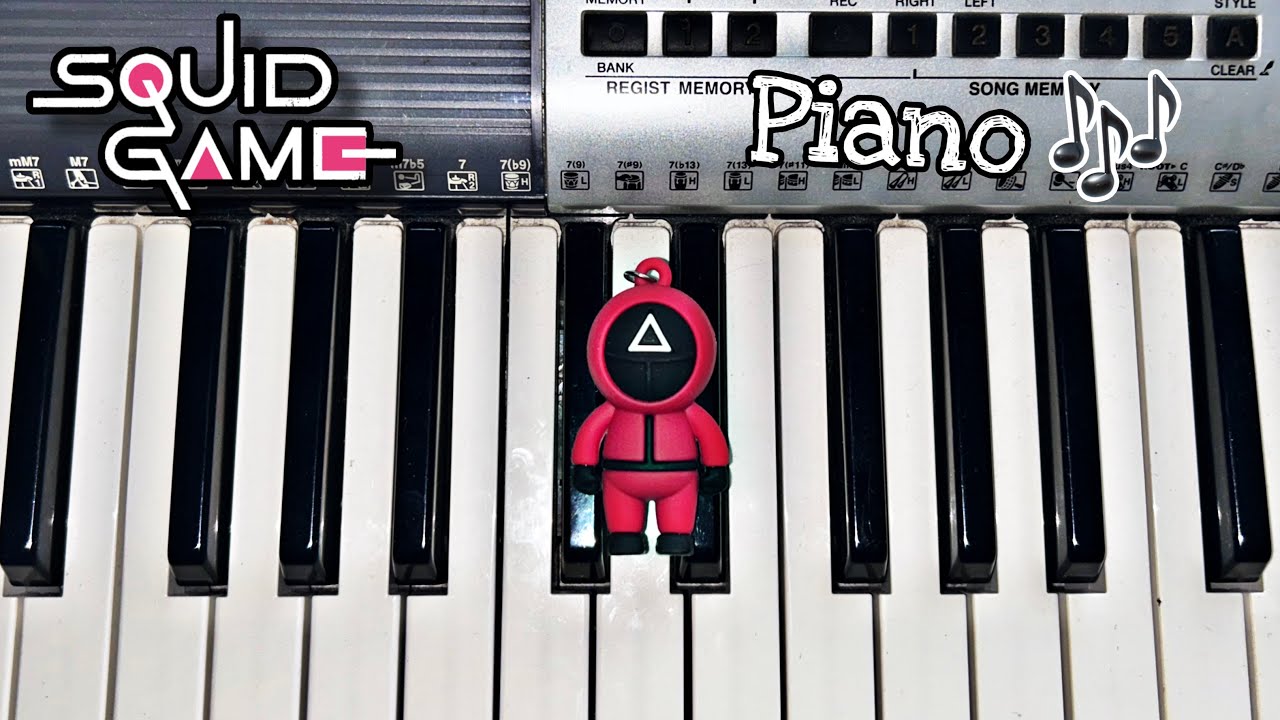 Squid Game - ‘Round and Round’ Piano Cover (x4)