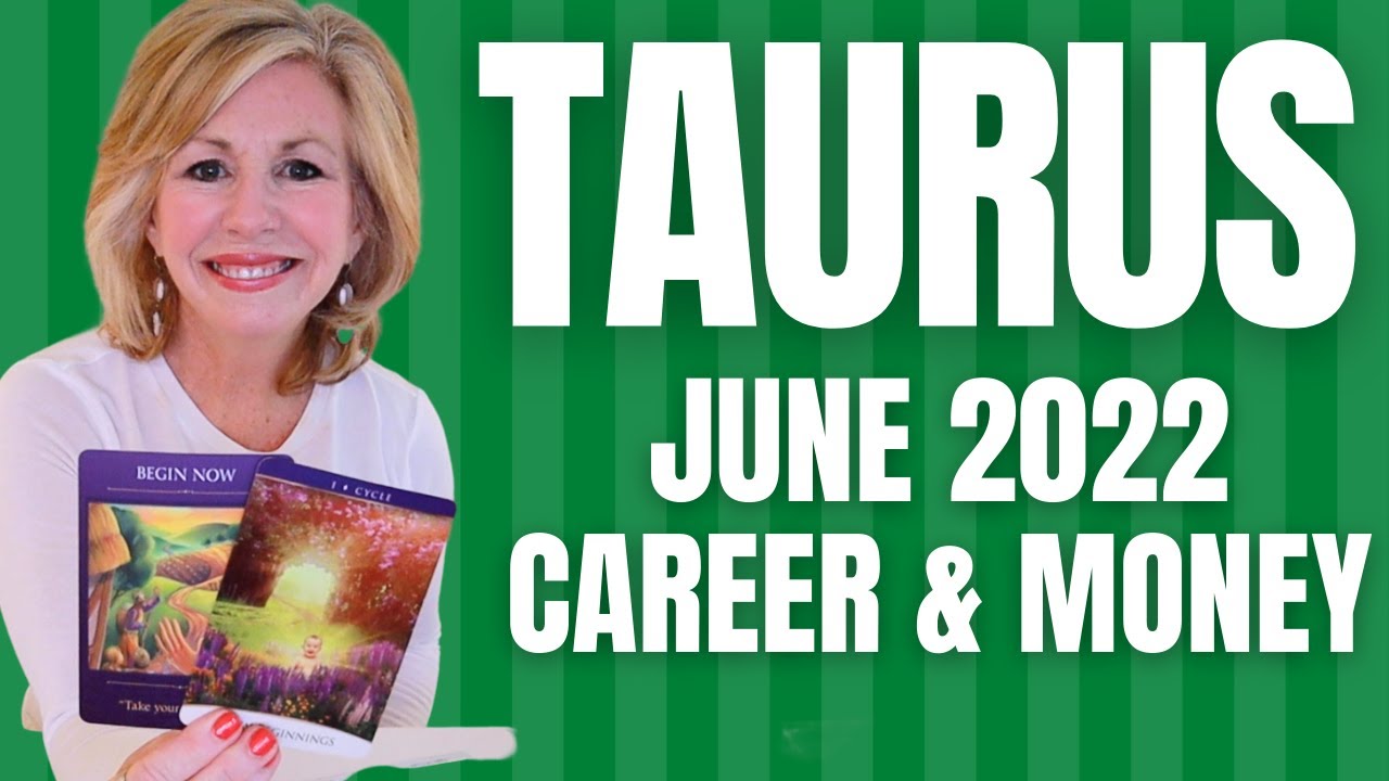 TAURUS JUNE - "WOW! Bright New Beginning For You, Taurus!" June 2022 Career & Money Tarot Reading