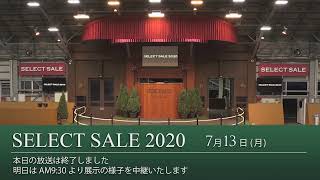 セレクトセール2020 生中継 １日目 １歳馬