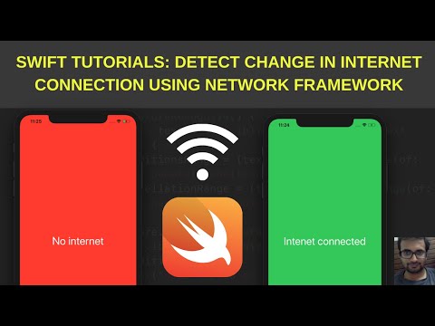 Swift Tutorials: Detect change in internet connection using Network framework