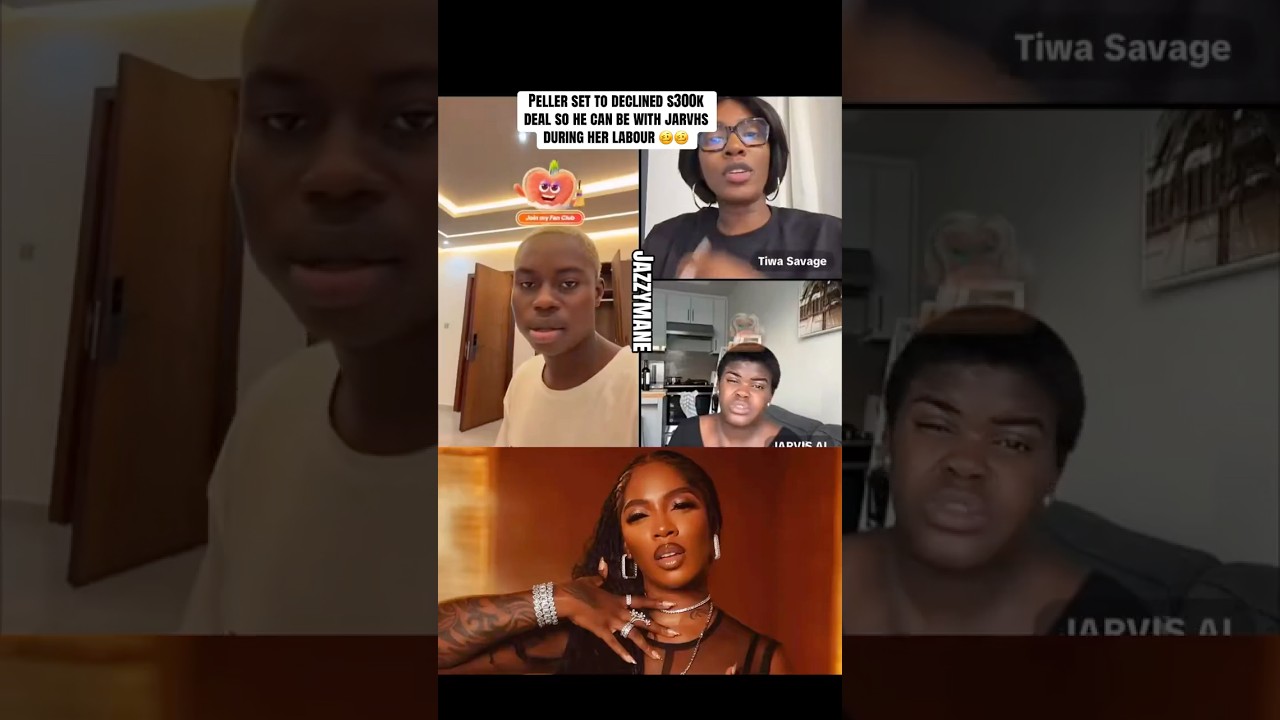 Peller tells Tiwa Savage he rejected a $300K deal to be with Jarvis during childbirth 🤯❤️🔥#peller