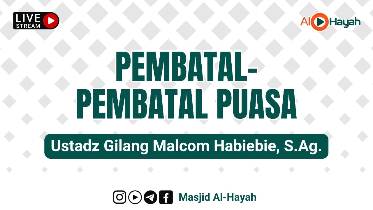 Ustadz Gilang Malcom Habiebie, S.Ag. - 