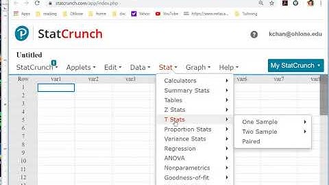 Statistical analysis for Math 159 Stat project