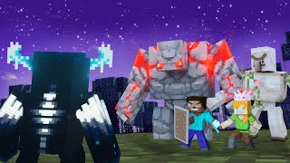 Defeat the Warden (Alex and Steve Adventures)  D3Dcraft