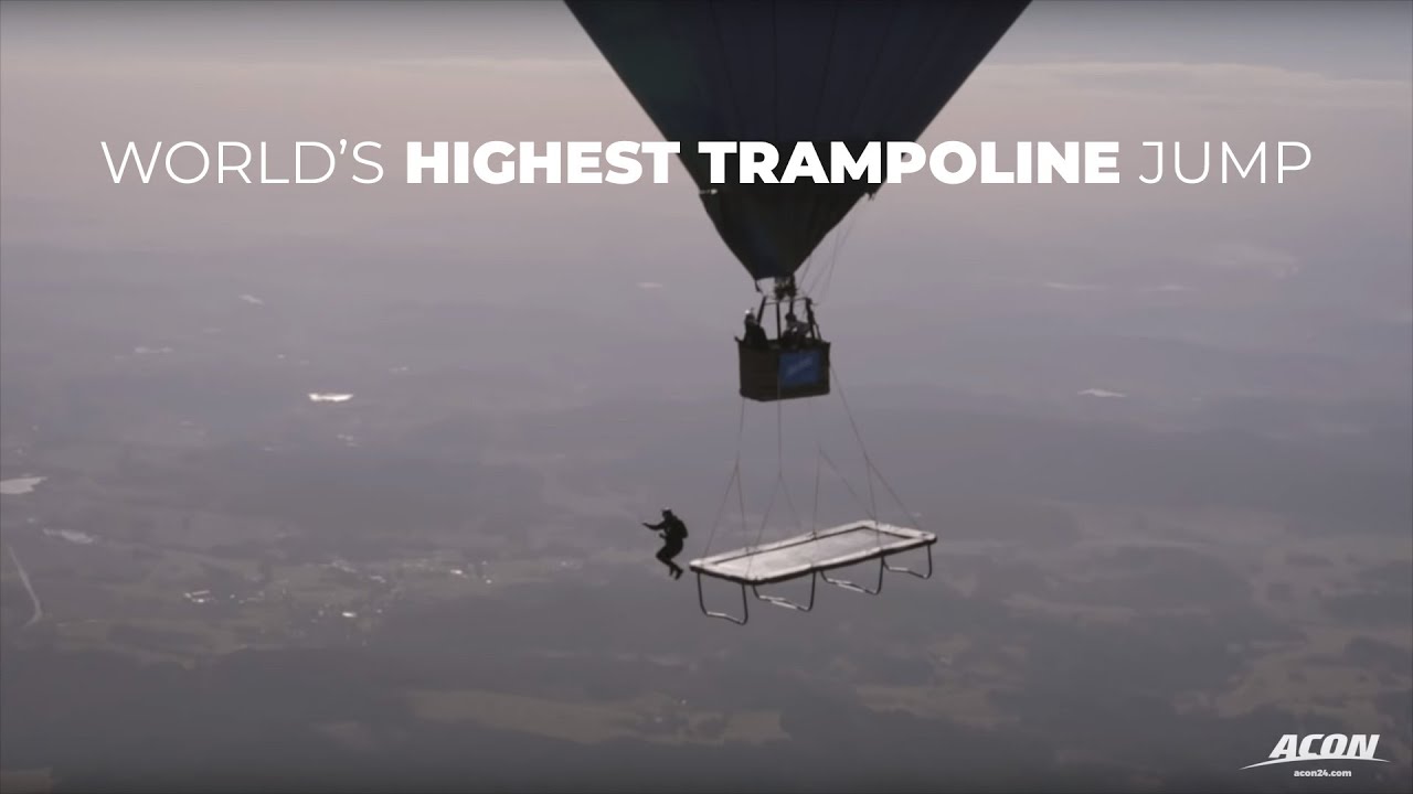 World's Highest Jump by ACON® | us.acon24.com - YouTube