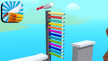 Slice it All! Levels (Levels 46-50) Gameplay (Android, ios ) #sliceitall #SliceItAll