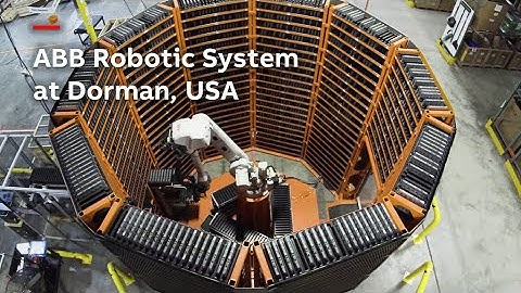 ABB Robotic System at Dorman decreased battery rebuild time by 66%