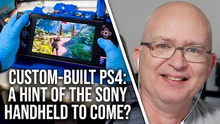 Custom Ps4 Handheld 7 Oled Panel, Ssd, 90 Mins Battery Life Hdmi Out