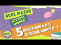 Day 31: Revise GCSE Maths Edexcel Higher (5 QUESTIONS A DAY FOR GRADE 7)