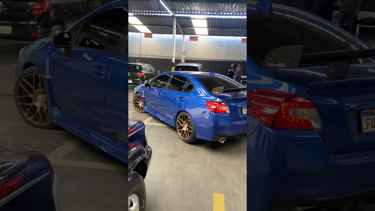 Subaru esse carro é muito lindo, Alem disso, possui a cor destacada azul 👌