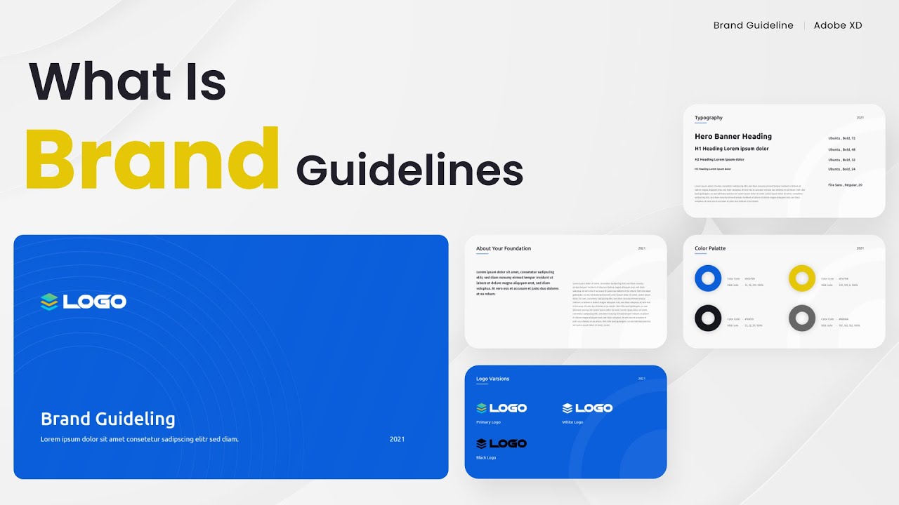 What is Brand Guidelines / A Step by Step Guide to Creating Brand