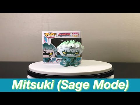 Funko Pop! Animation 699 Boruto – Mitsuki Sage Mode – Édition Exclusive Hot Topic, Figurine Vinyle Qui Brille Dans Le Noir, Collector