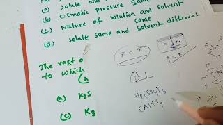 physical(solution chapter) MCQ 39,40 #neetmcq #neetchemistry #neet van't Hoff factor