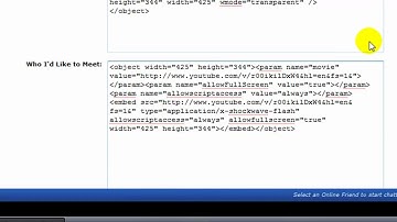 How to add Youtube videos on Myspace