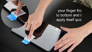 Tutorial for Installing Tempered Glass Screen Protector on Tablets