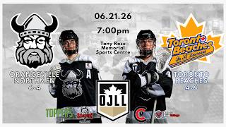 OJLL - Orangeville Northmen vs. Toronto Beaches