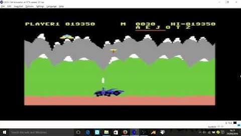 Moon Patrol (Commodore 64 Emulated) 1983 Atarisoft 59,150