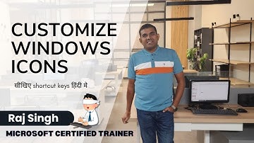 How to Change Your File Icons Easily on Windows | Raj Singh Microsoft Certified Trainer