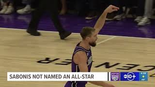Domantas Sabonis subbed from 2025 NBA All-Star game
