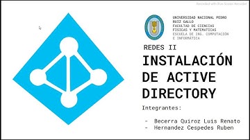 INSTALACIÓN DE ACTIVE DIRECTORY | WINDOWS SERVER 2016