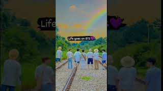 Life goes on 💜BTS#BTS#rm #jin #suga #jhope #jimin #v#jungkook #army #shorts  #subscribe Resimi