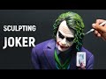 Joker sculpture timelapse  le chevalier noir 2008